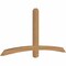 Ekena Millwork Bellingham Timber Gable Bracket, Western Red Cedar, 72"W x 36"H x 3 1/2"D x 3 1/2"F, 12/12 Pitch GBW072X36X0404BEL00SWR - alternate 5